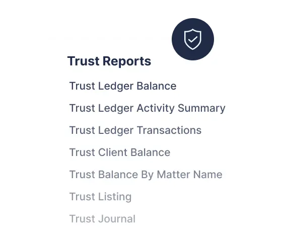 Trust Accounting