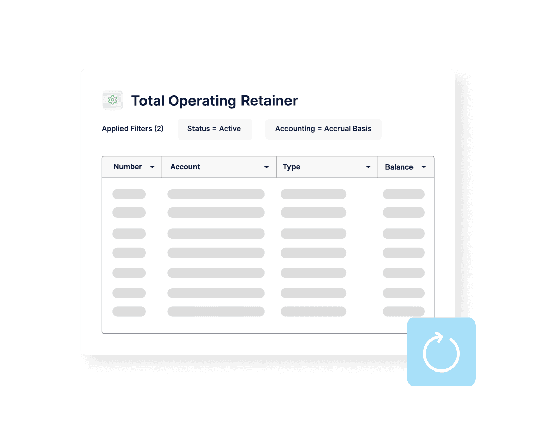 Steady Retainer Replenishment