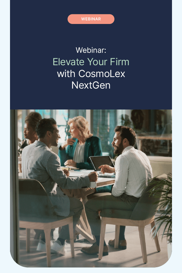 Elevate Your Firm with CosmoLex NextGen