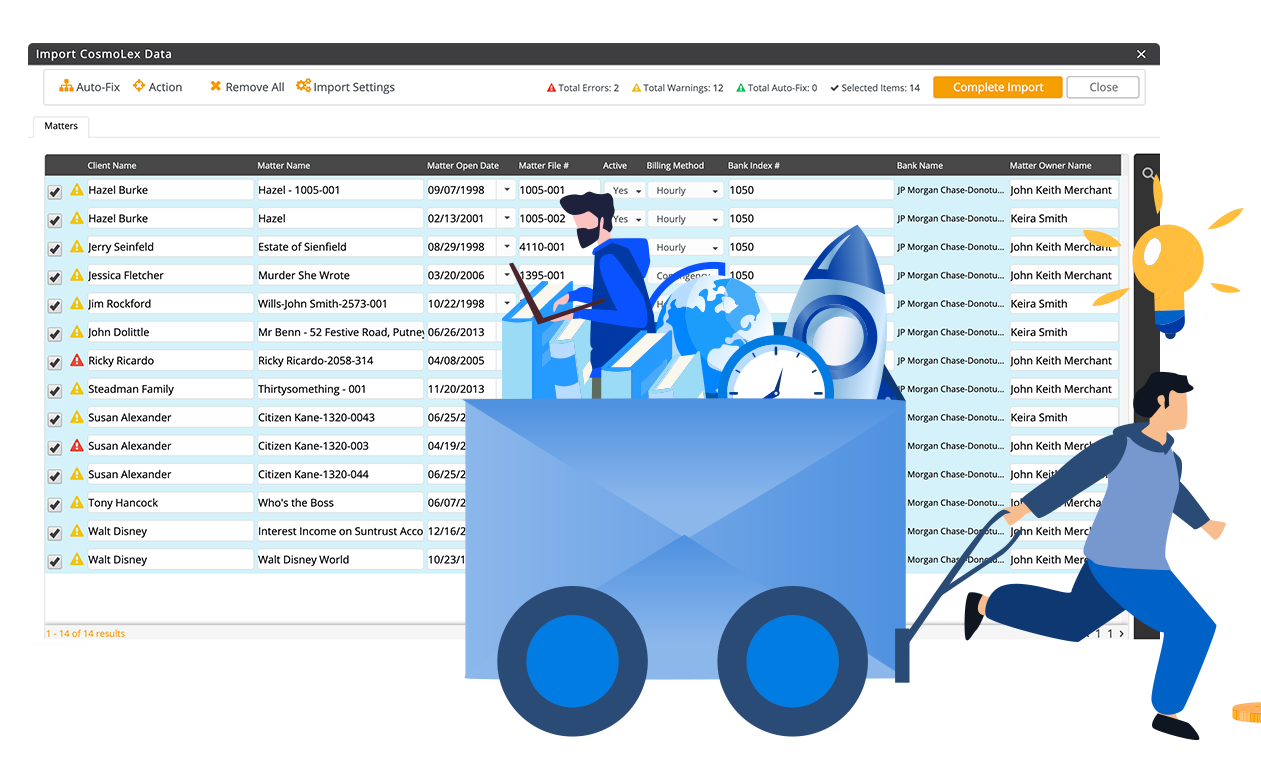 PCLaw Data Migration