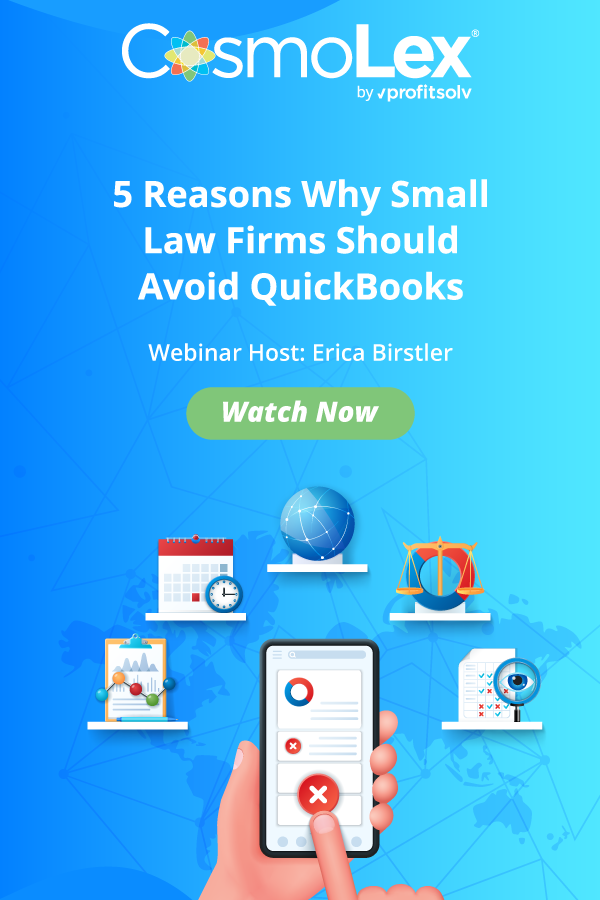 5 Reasons Why Small Law Firms Should Avoid QuickBooks